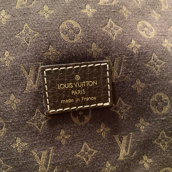 SOLD• LOUIS VUITTON SAUMUR 30 MINI LIN DE - Picture 5 of 8